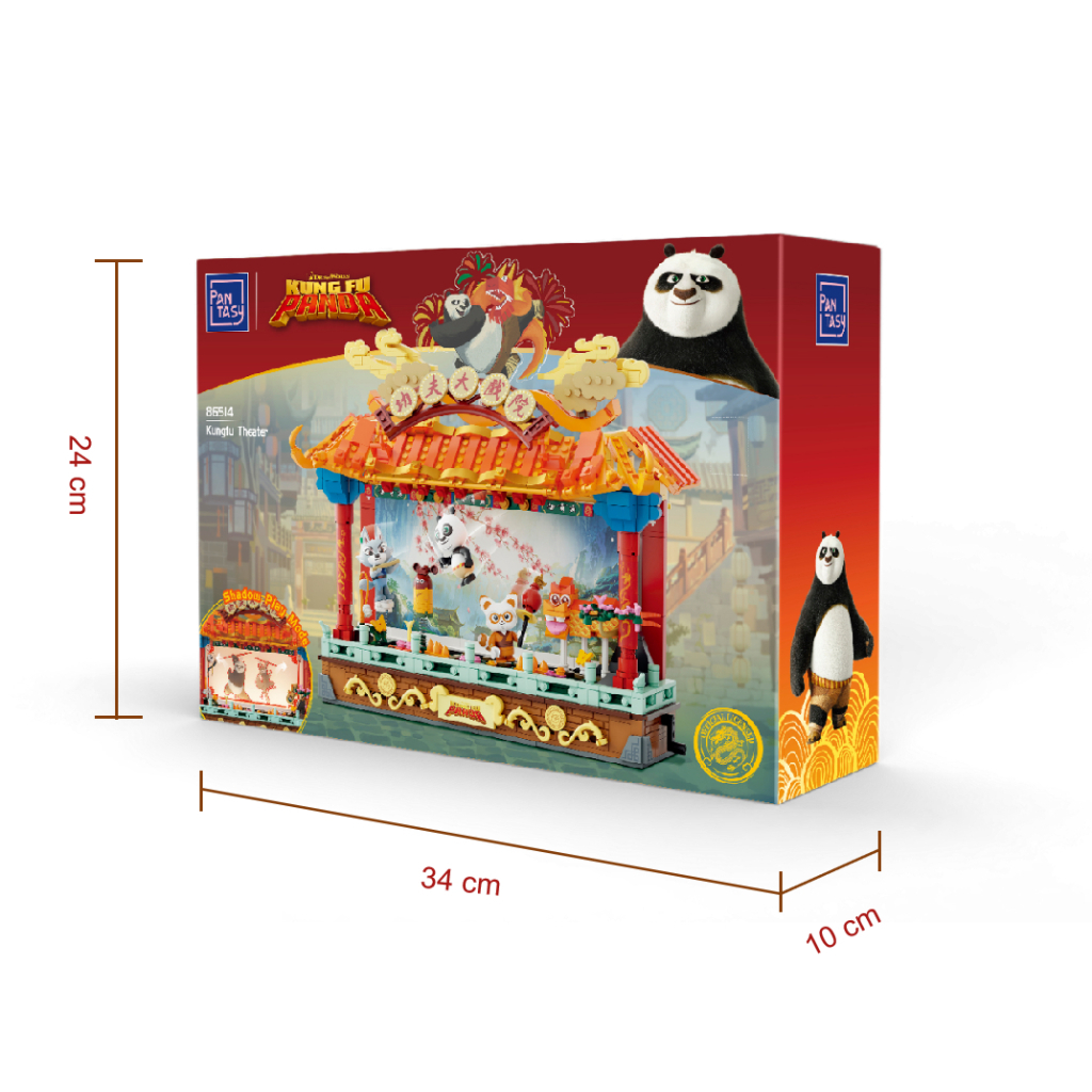 Конструктор Pantasy Kungfu Panda -Кунгфу Театр (86514) - зображення 7