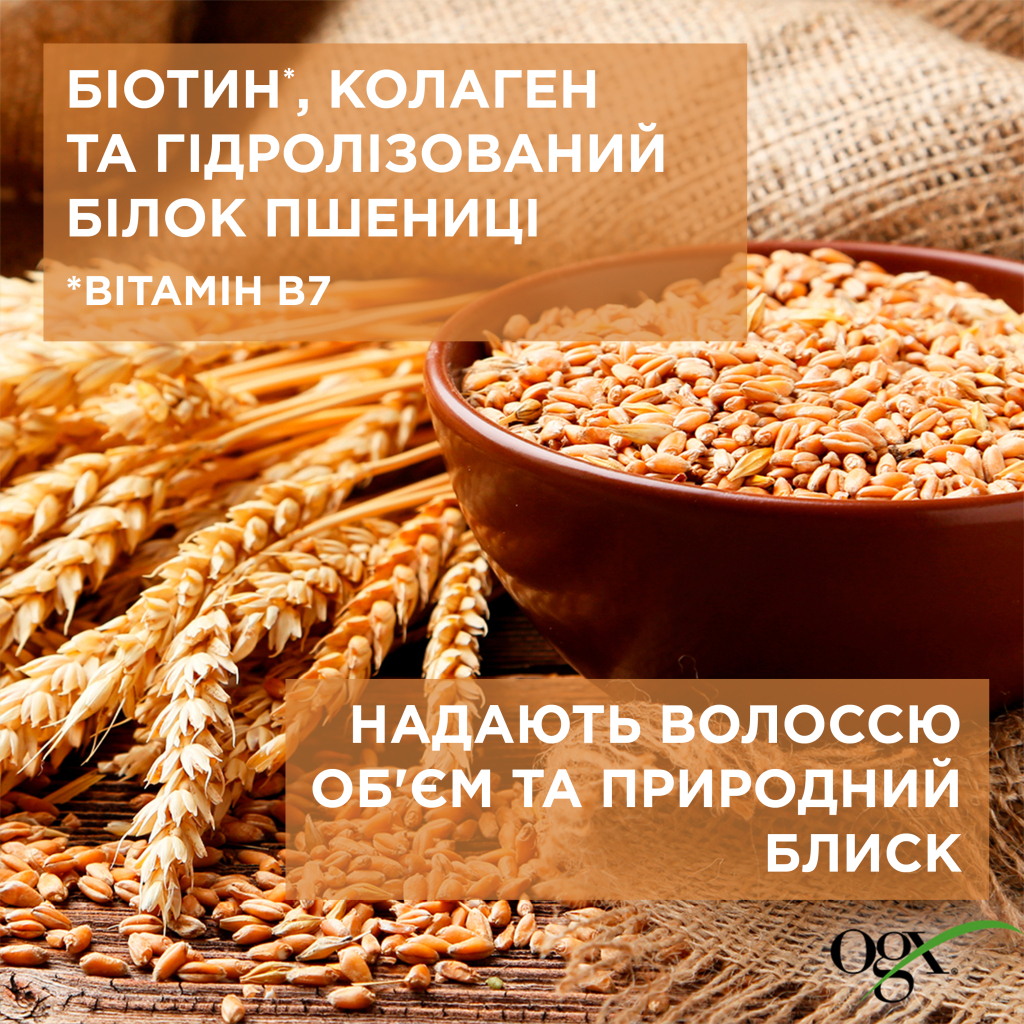 Кондиціонер для волосся OGX Biotin&Collagen для позбавлених об'єму, тонк. волосся 385 мл (0022796976710) - зображення 6