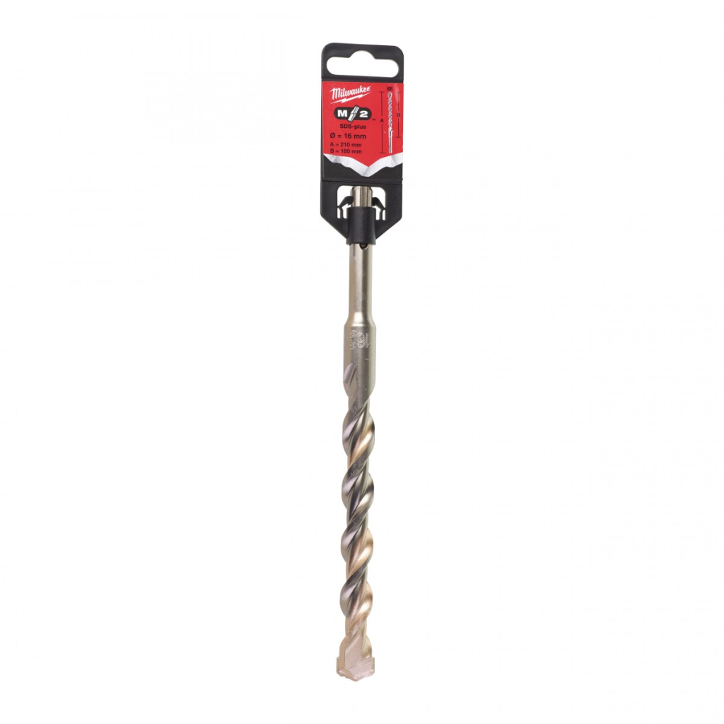 Бур Milwaukee SDS-PLUS M2, 16,0х210х150мм (4932307081) - зображення 2