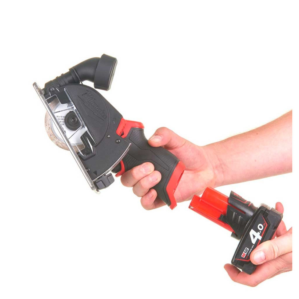 Дискова пила Milwaukee M12 FCOT-422X FUEL 4Ah, 2Ah (4933464619) - зображення 6
