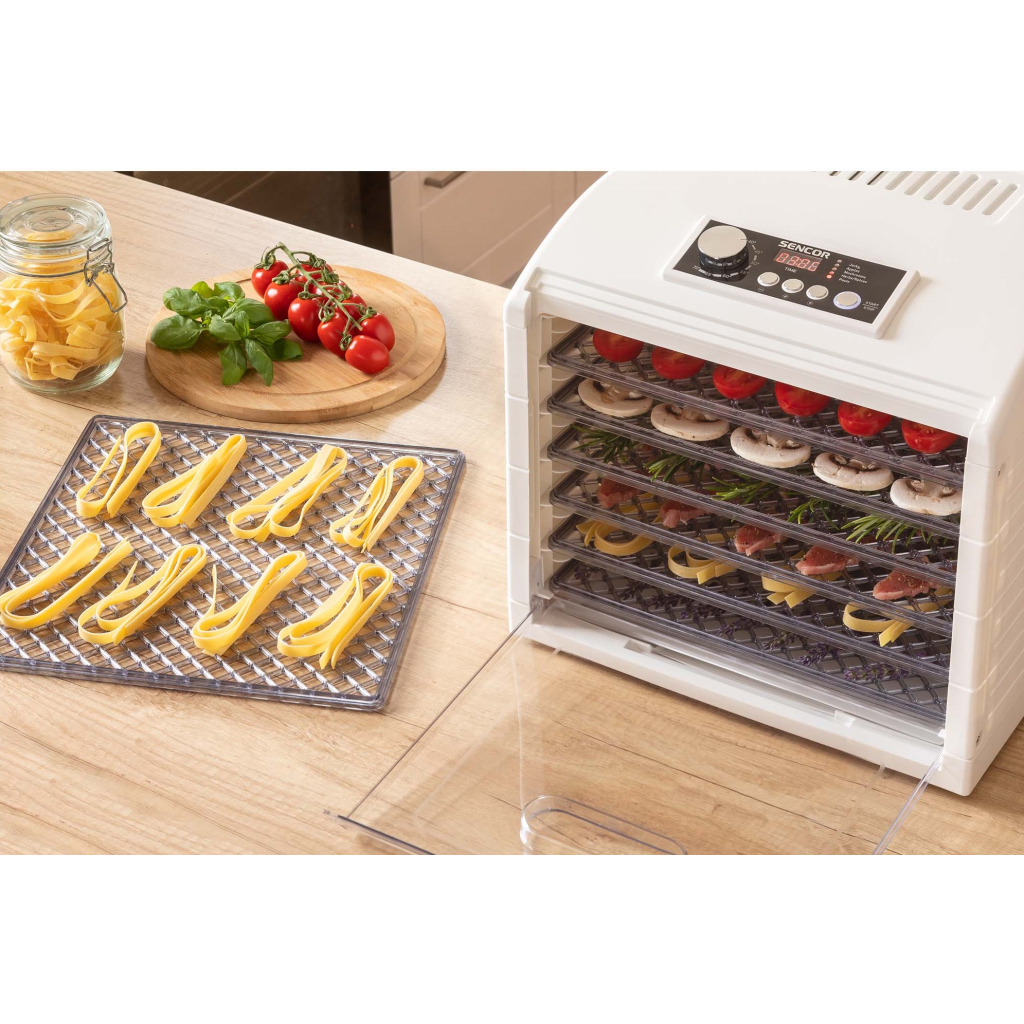 Сушка для овочів та фруктів Sencor SFD 6500WH - зображення 8