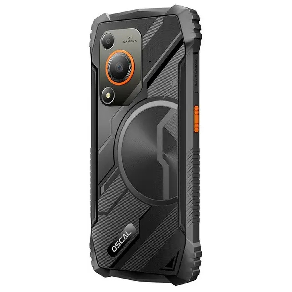 Мобільний телефон Oscal Marine 1 4/128GB Black - зображення 5
