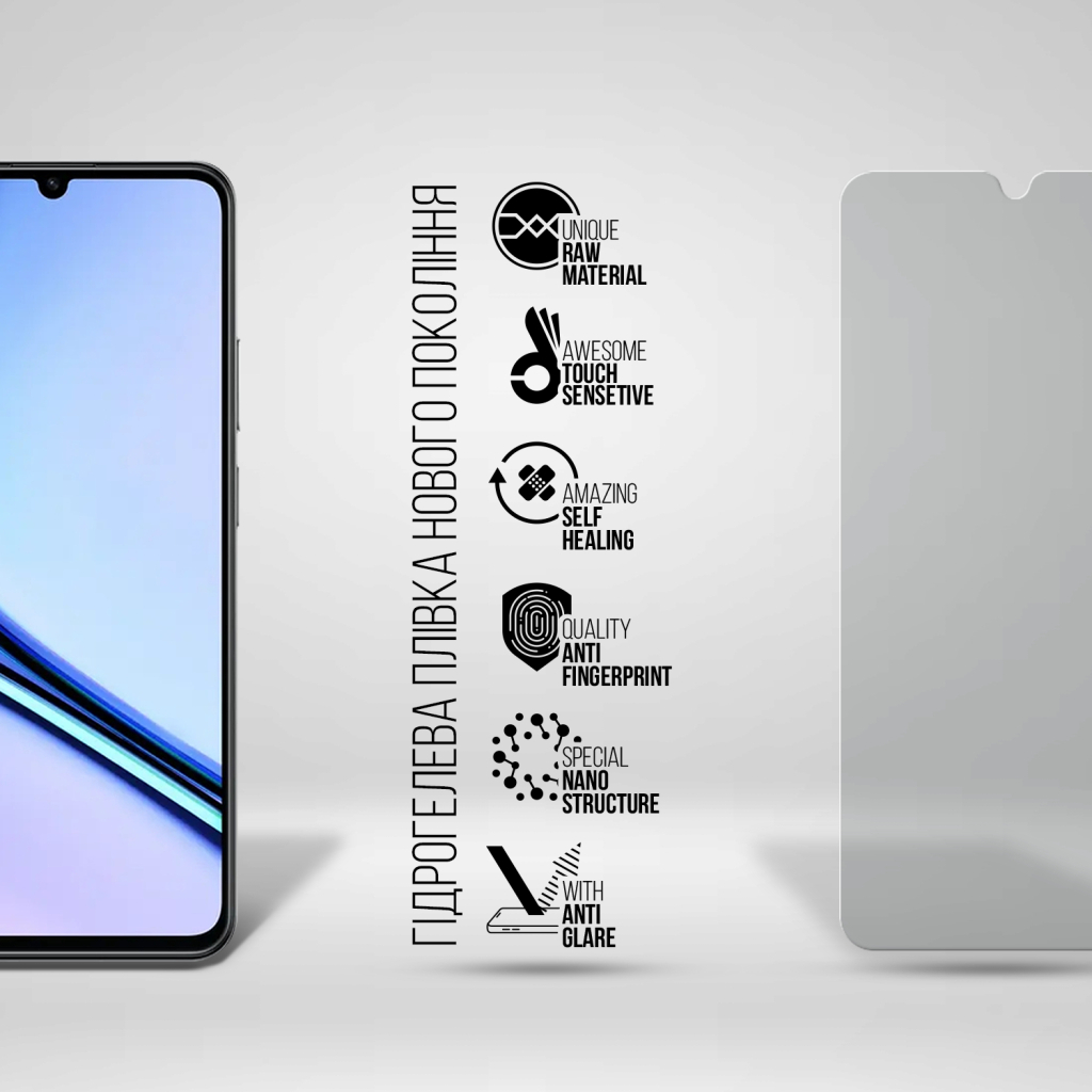 Плівка захисна Armorstandart Matte Realme Note 60X 4G (ARM83428) - зображення 2