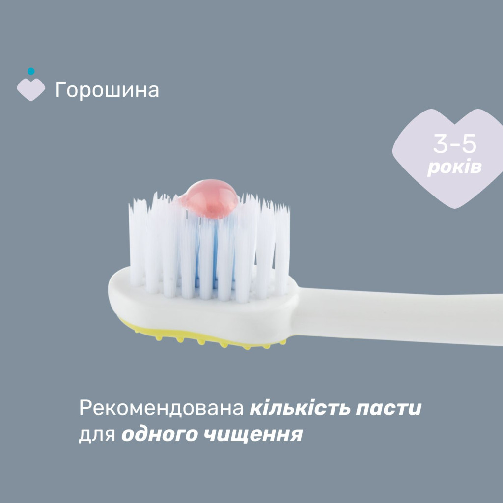 Дитяча зубна щітка Chicco на присосці, 3-6 років, 2 шт. (12084.00) - зображення 4