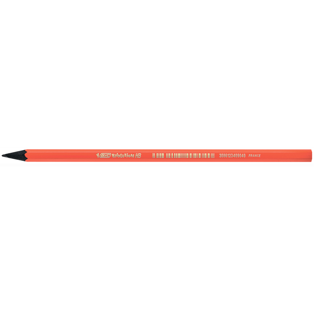 Олівець графітний Bic Evolution Fluo НВ (bc940757) - зображення 3
