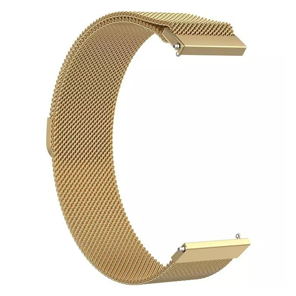 Ремінець до смарт-годинника BeCover Milanese Style для Samsung Galaxy (20mm)/Watch 5/ Watch 4.../Gear S2 Classic/Gear Sport Gold (707674) - изображение 3