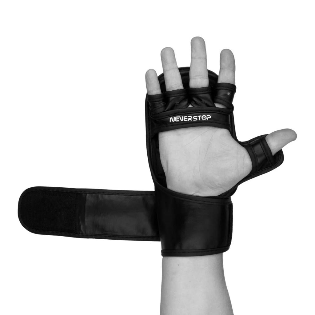 Рукавички для MMA PowerPlay 3026 XL Black (PP_3026_XL_Black) - зображення 5