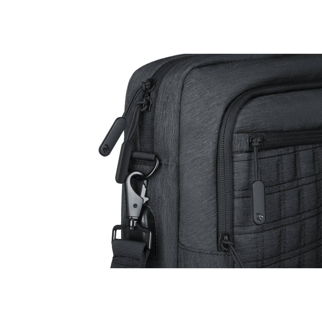 Сумка для ноутбука 2E 16" CrossSquares, Black (2E-CBN9198BK) - зображення 6