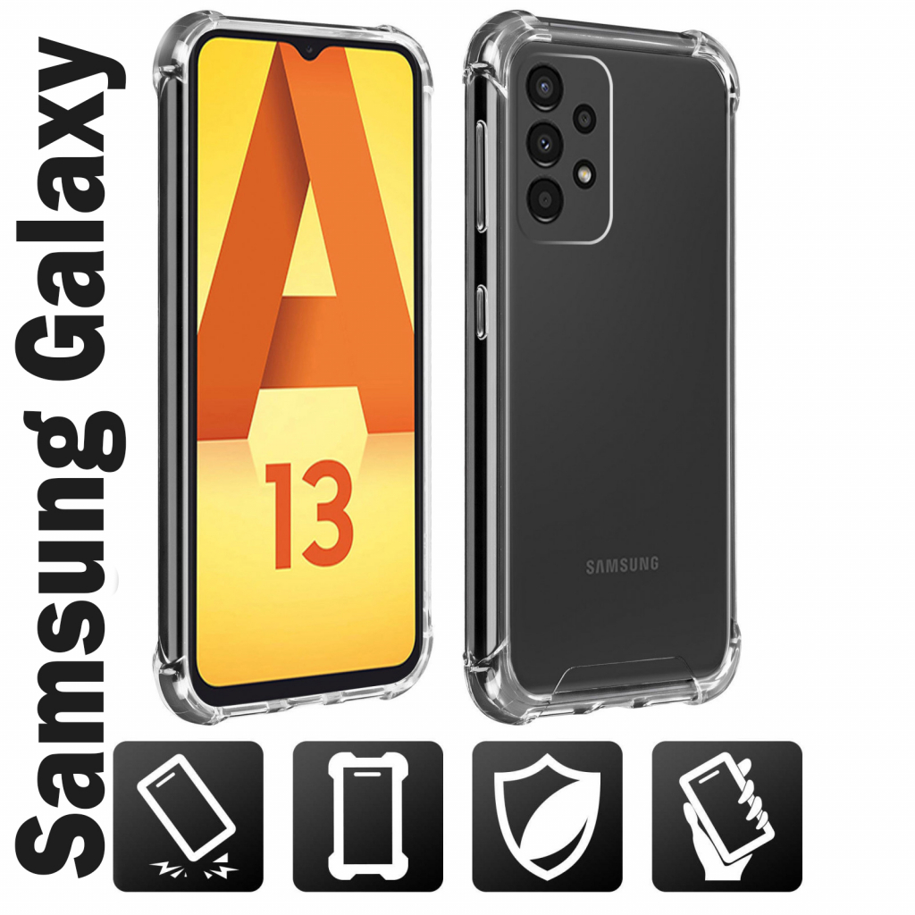 Чохол до мобільного телефона BeCover Anti-Shock Samsung Galaxy A13 4G SM-A135 Clear (707501) - зображення 1