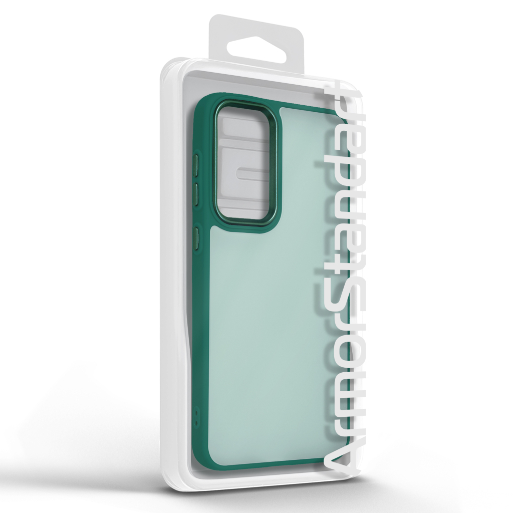 Чохол до мобільного телефона Armorstandart Frame Samsung A56 5G Dark Green (ARM84817) - зображення 3