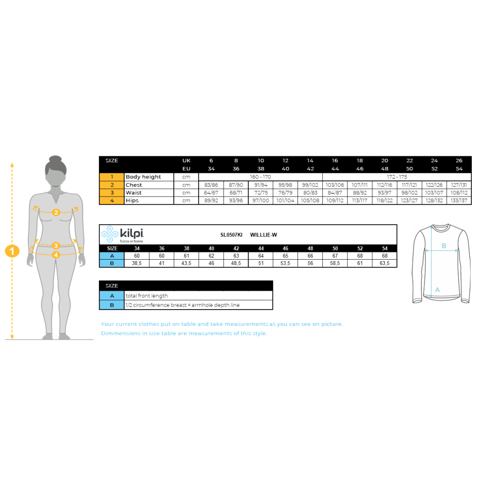 Термокофта Kilpi Willie-W Wmn UL0507 dark blue - 40 - темно-синій (024.0959) - зображення 6