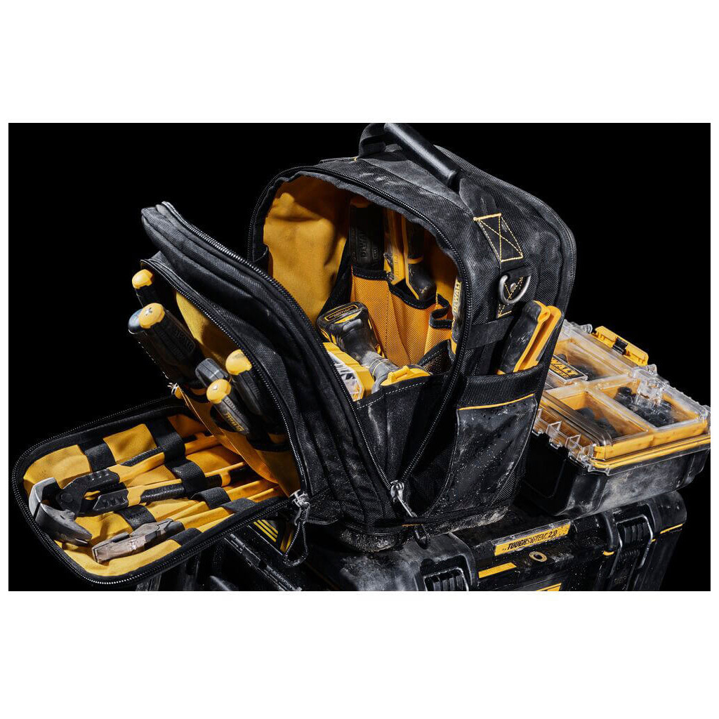 Сумка для інструмента DeWALT TOUGHSYSTEM 2.0, 11 дюймів, 360x280x245 мм. (DWST83524-1) - зображення 4