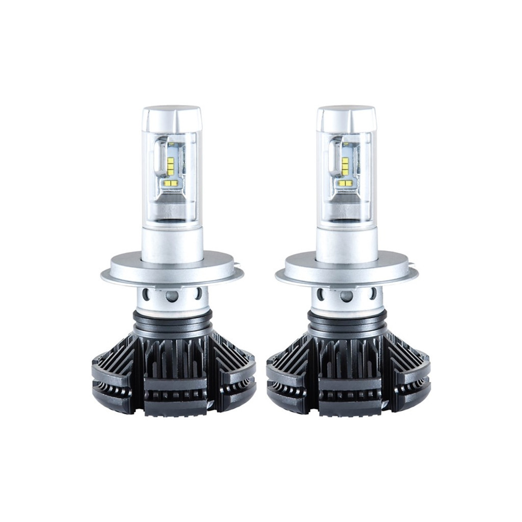 Автолампа SOLAR H4 12/24V 6000Lm 50W ZES Chip (8804) - зображення 1