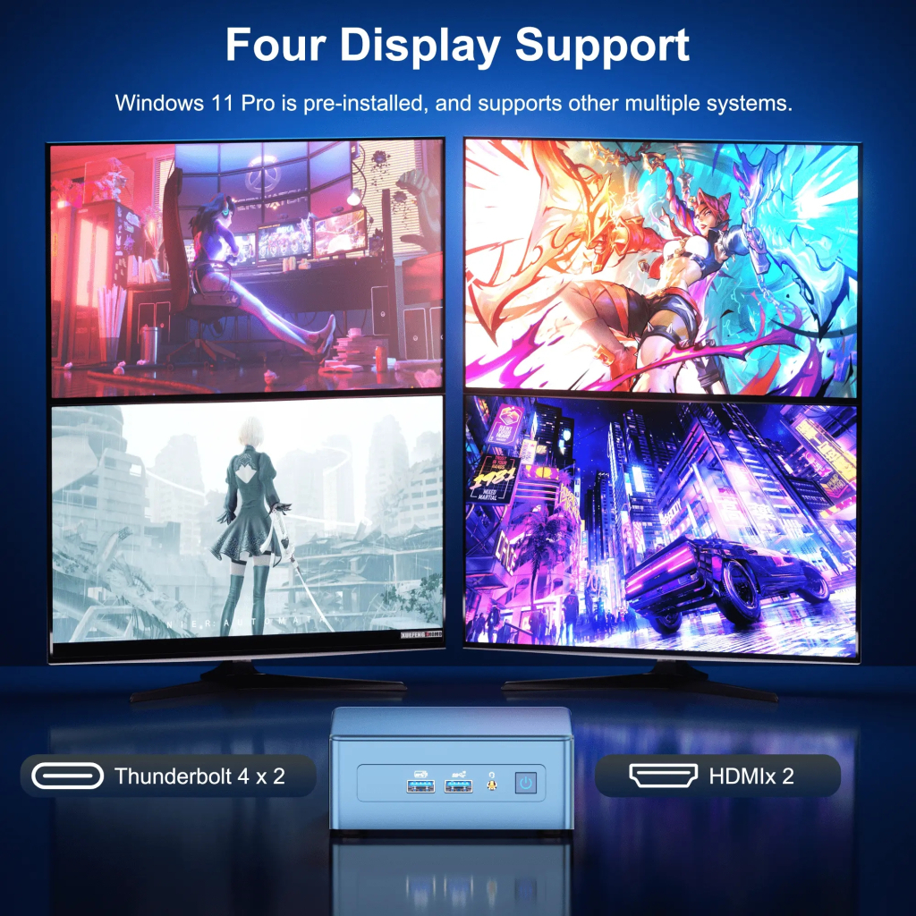 Комп'ютер GEEKOM Mini IT13 / i7-13620H, 32GB, SSD 1TB, WIN11 Pro (GMIT13i713620-321T-EU) - зображення 6