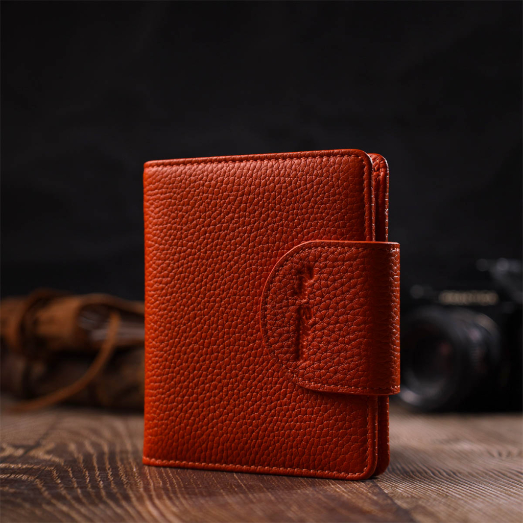 Гаманець Tony Bellucci З натуральної шкіри Помаранчевий (22064) - зображення 9