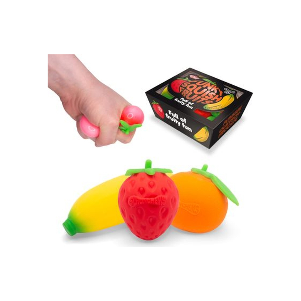 Антистрес Tobar Сквіш Фрукти, 3 в наборі (38517) - зображення 6