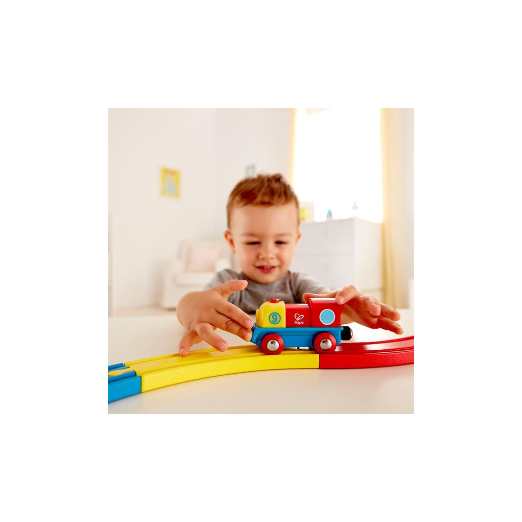 Залізниця Hape Паровозик для залізниці (E3820) - зображення 4