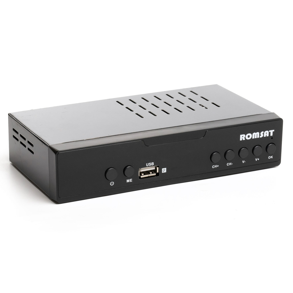 ТВ тюнер Romsat DVB-T2, метал (T7070HD) - зображення 2