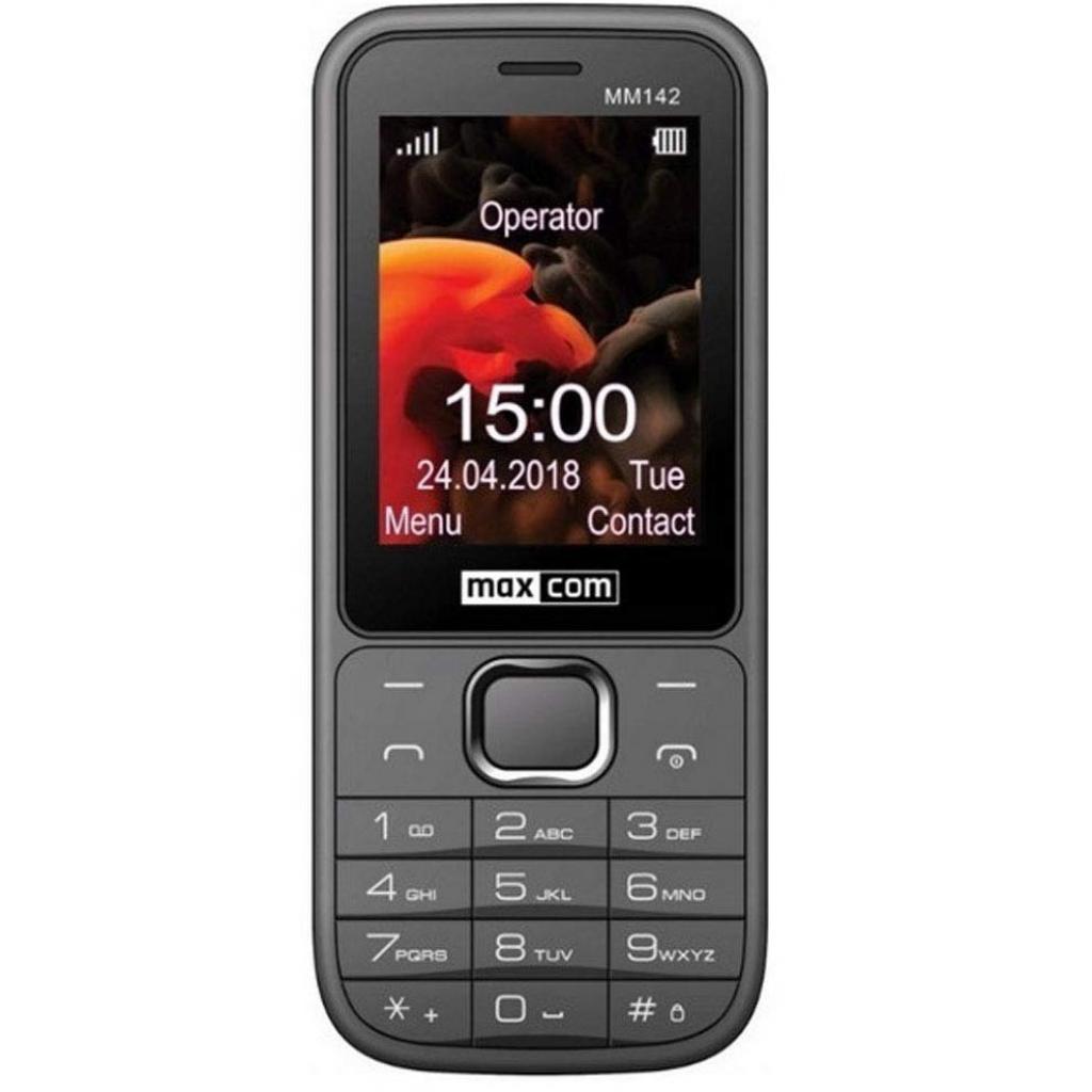 Мобільний телефон Maxcom MM142 Gray - зображення 1