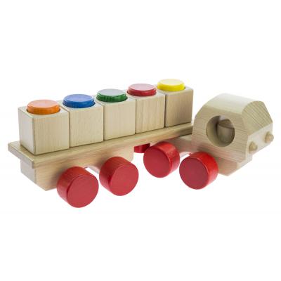 Конструктор Nic cubio дерев'яний Вантажівка з причепом (NIC2321) - зображення 5