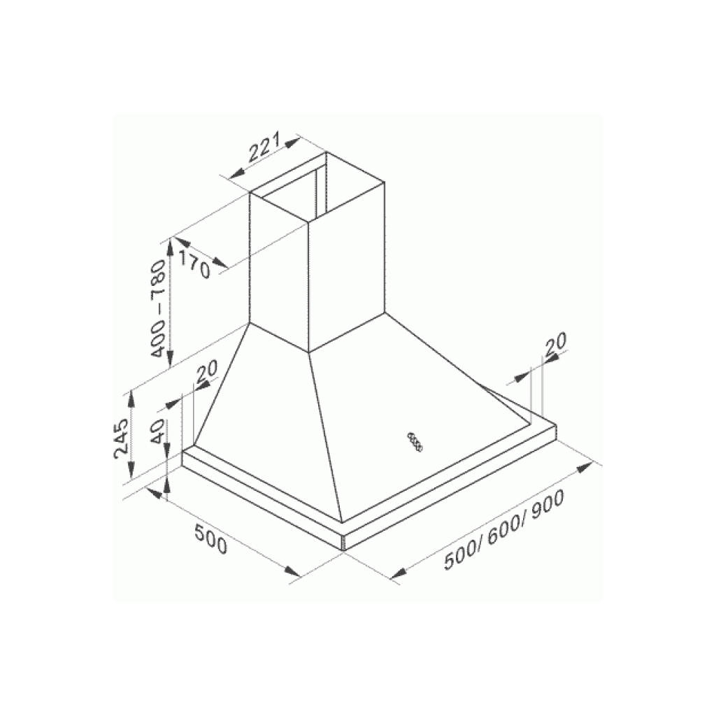 Витяжка кухонна Kaiser A 9416 WBE Eco - зображення 7