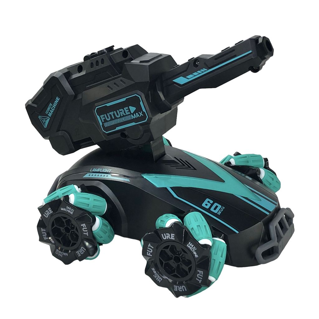 Радіокерована іграшка UFT Дрифтова машинка Танк-всюдихід Стріляє водяними бомбами з підсвічуванням (UFTGC2) - зображення 3