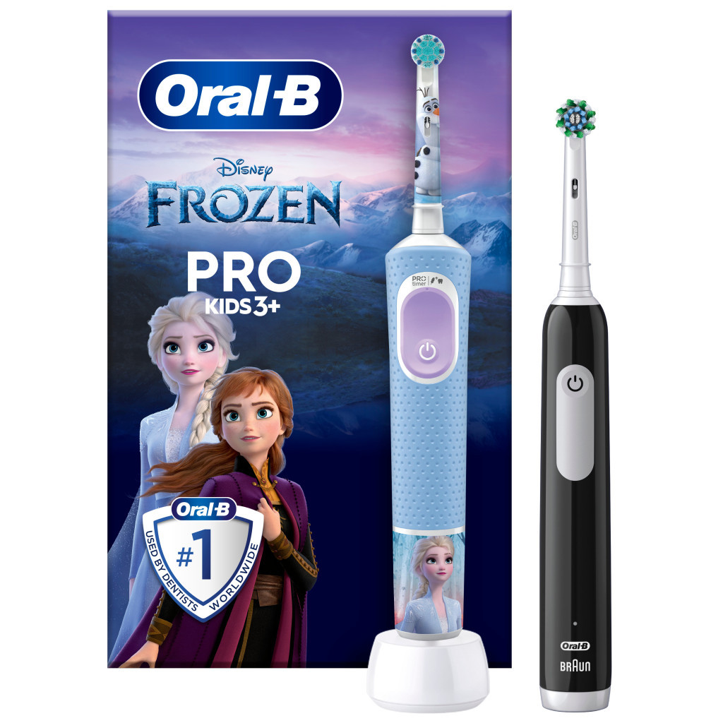 Електрична зубна щітка Oral-B Pro Series 1 + Oral-B Pro Kids «Крижане серце» (8006540784372) - зображення 2
