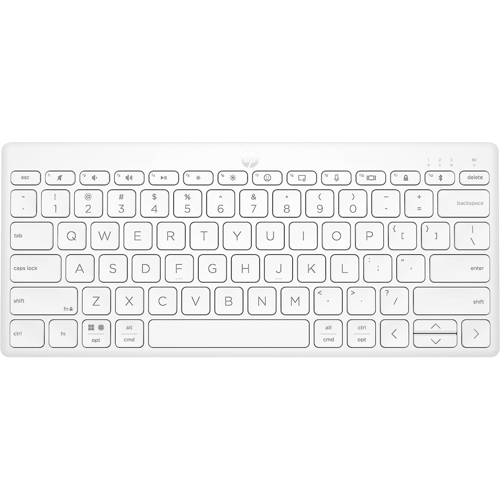 Клавіатура HP 350 Compact Multi-Device Bluetooth UA White (692T0AA) - зображення 1