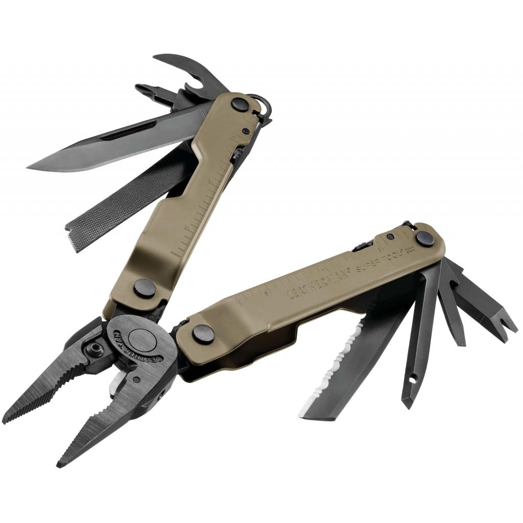 Мультитул Leatherman Super Tool 300M Black/Coyote (832762) - зображення 2