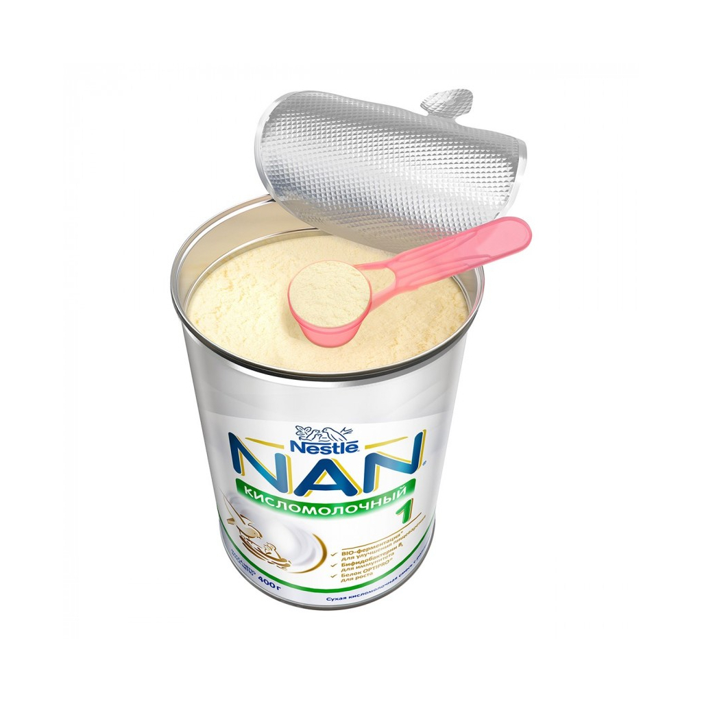 Дитяча суміш Nestle NAN 1 Кисломолочний з народження 400 г (7613031583362) - зображення 3