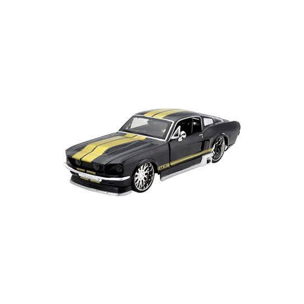 Машина Maisto 1967 Ford Mustang GT чорний (124) (31260 black) - зображення 1