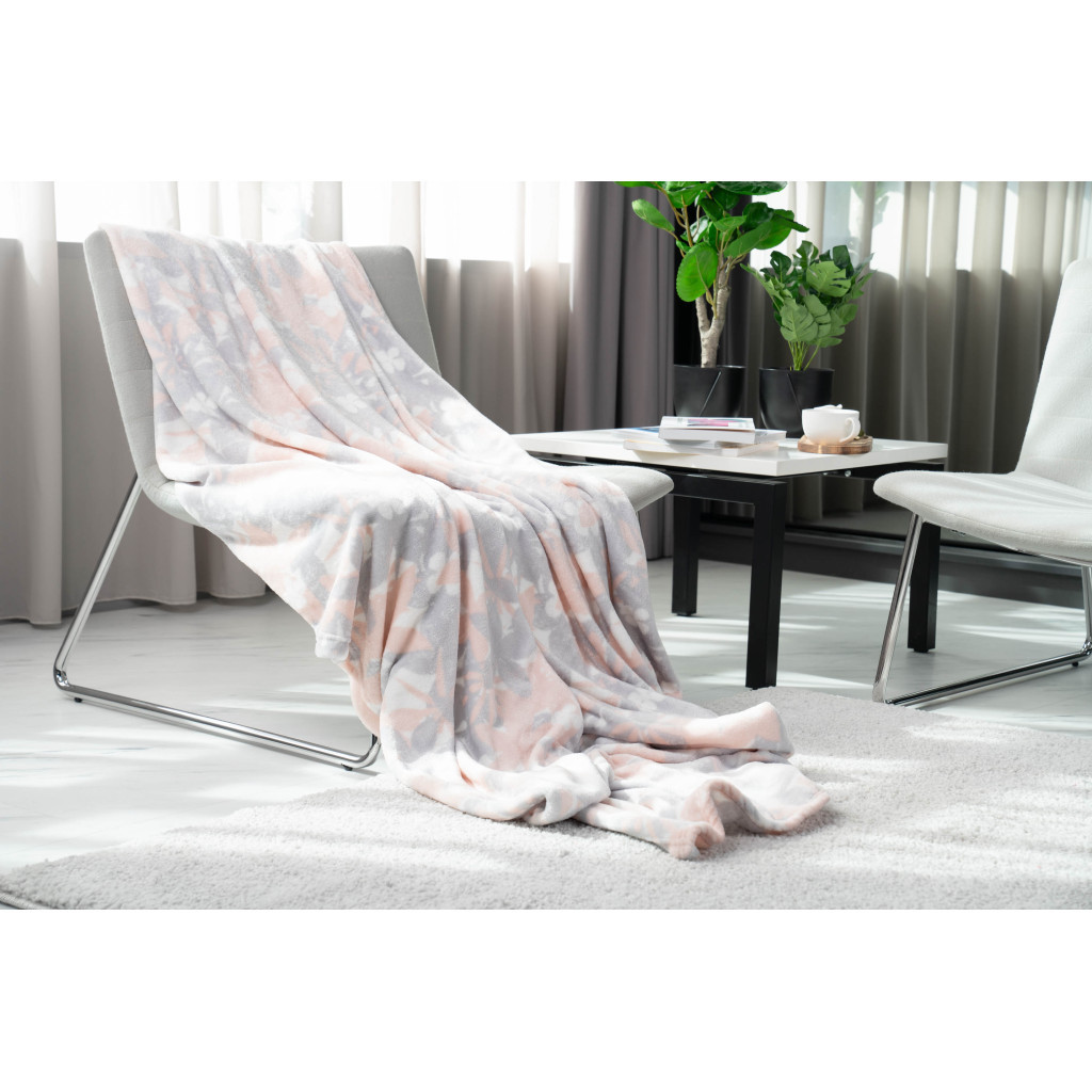 Плед Ardesto Flannel флора, 160х200 см (ART0106PB) - зображення 2