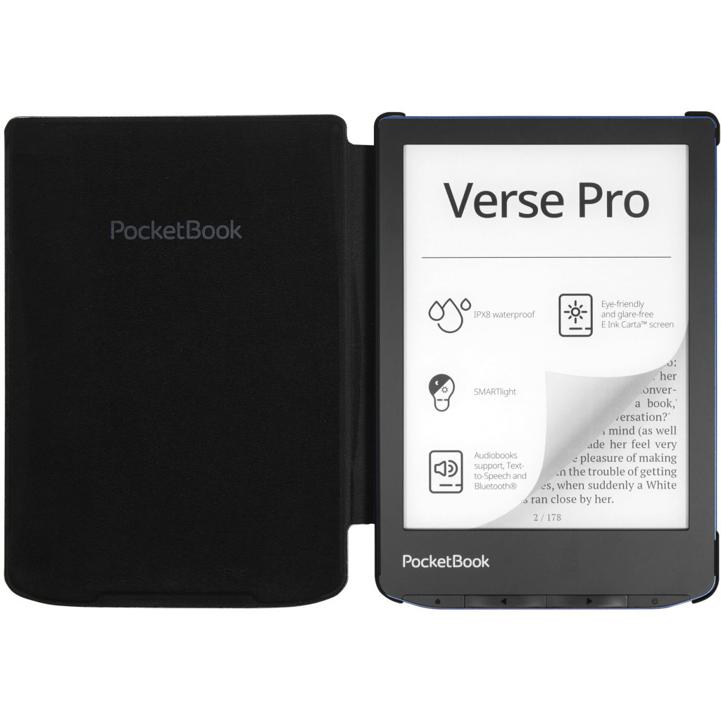 Чохол до електронної книги Pocketbook 629_634 Shell series black (H-S-634-K-CIS) - зображення 7