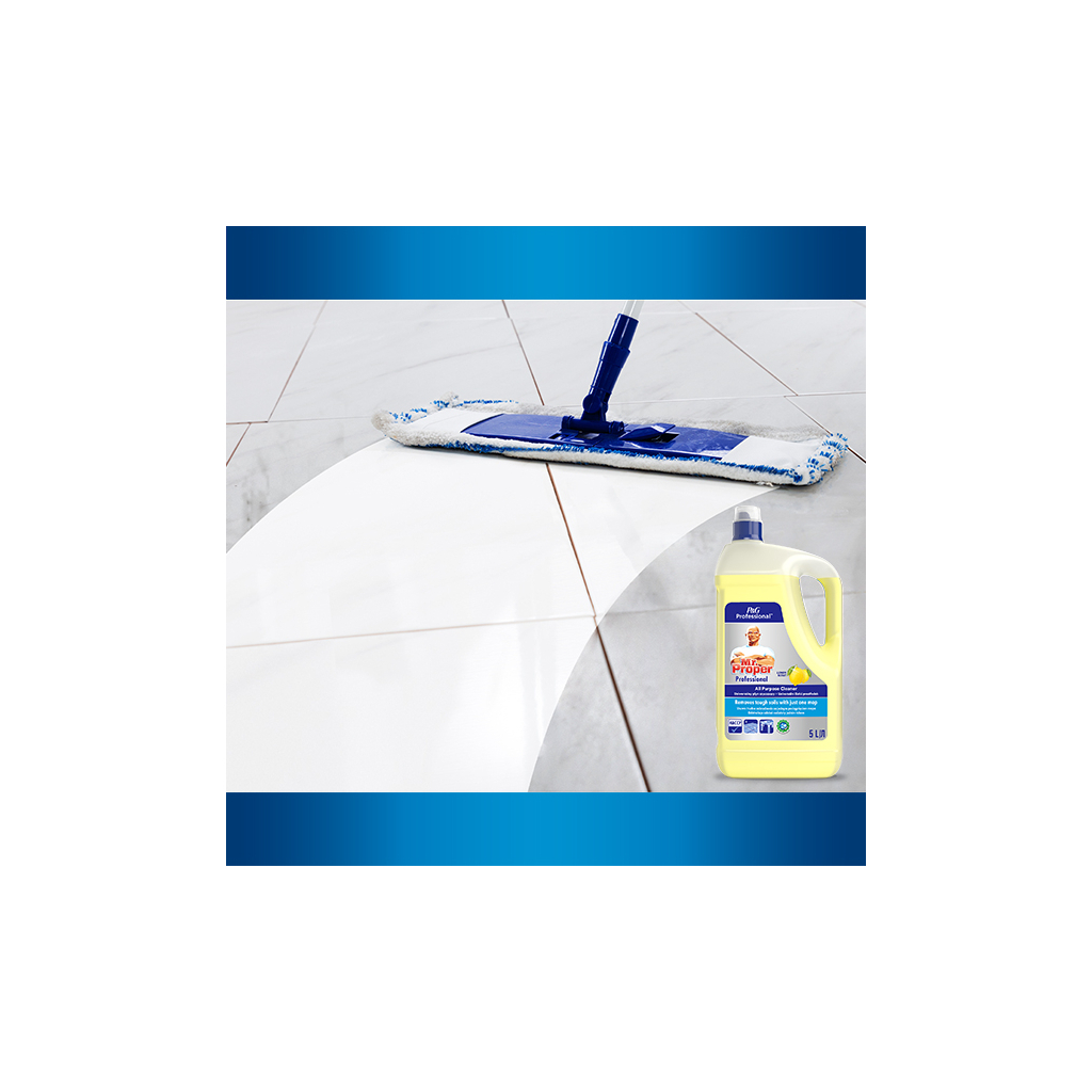 Засіб для миття підлоги Mr. Proper Professional Універсальний Лимон 5 л (8700216250313) - зображення 3