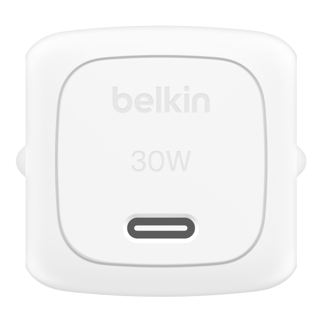 Зарядний пристрій Belkin USB-C PD30W PPS white (WCA008KQWH) - зображення 5