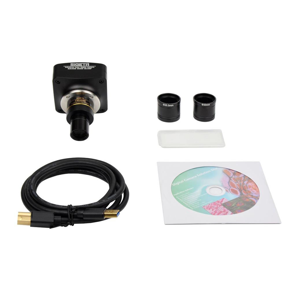 Аксесуар до мікроскопів Sigeta Цифрова камера для M3CMOS 25000 25.0 MP USB 3.0 (65679) - зображення 6