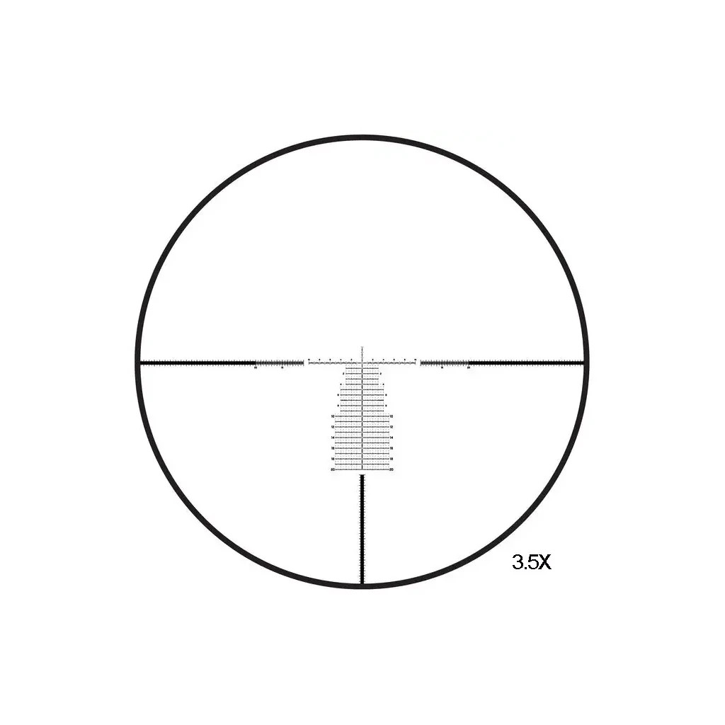 Оптичний приціл Bushnell Elite Tactical DMR3 3,5-21x50 сітка EQL (ETDMR3EQL) - зображення 6