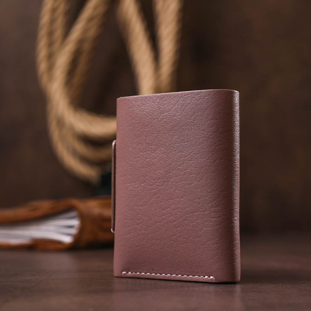 Портмоне Grande Pelle Рожеве (11575) - зображення 10