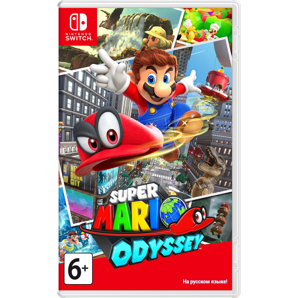 Гра Nintendo Super Mario Odyssey, картридж (045496420901) - зображення 1
