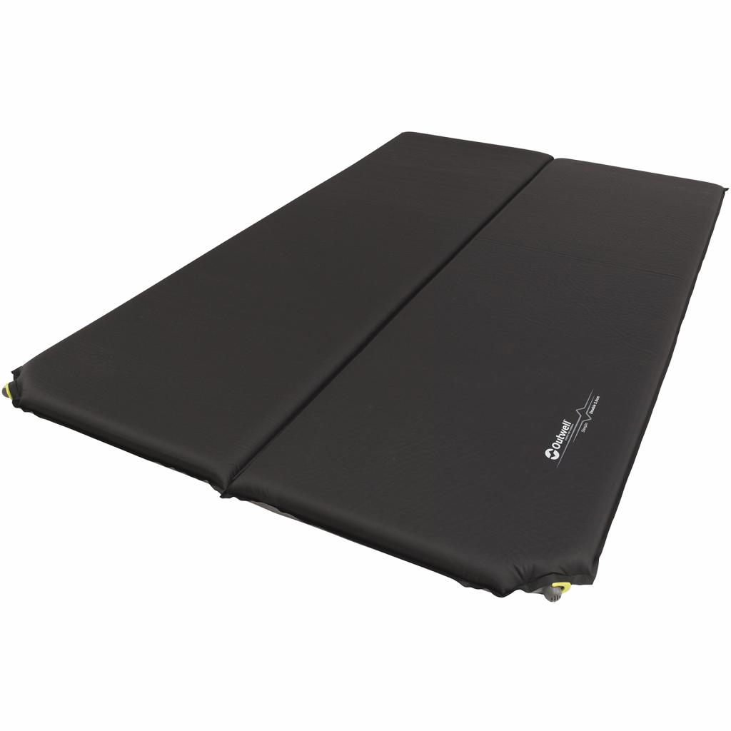 Туристичний килимок Outwell Self-inflating Mat Sleepin Double 5 cm Black (928852) - зображення 1