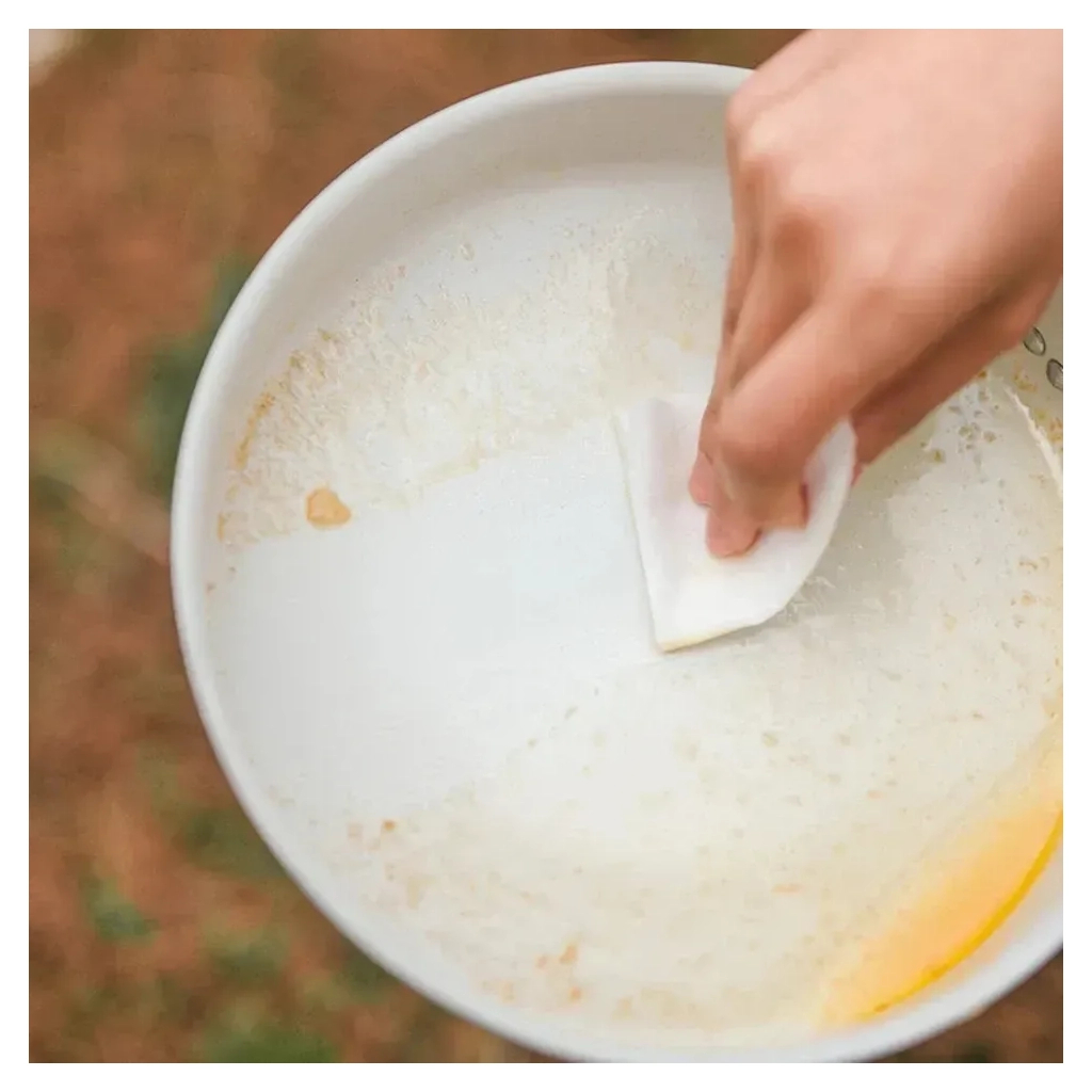 Сковорода туристична Naturehike CNK2450CF013 17,5 см, алюміній, біла (6927595711026) - зображення 4