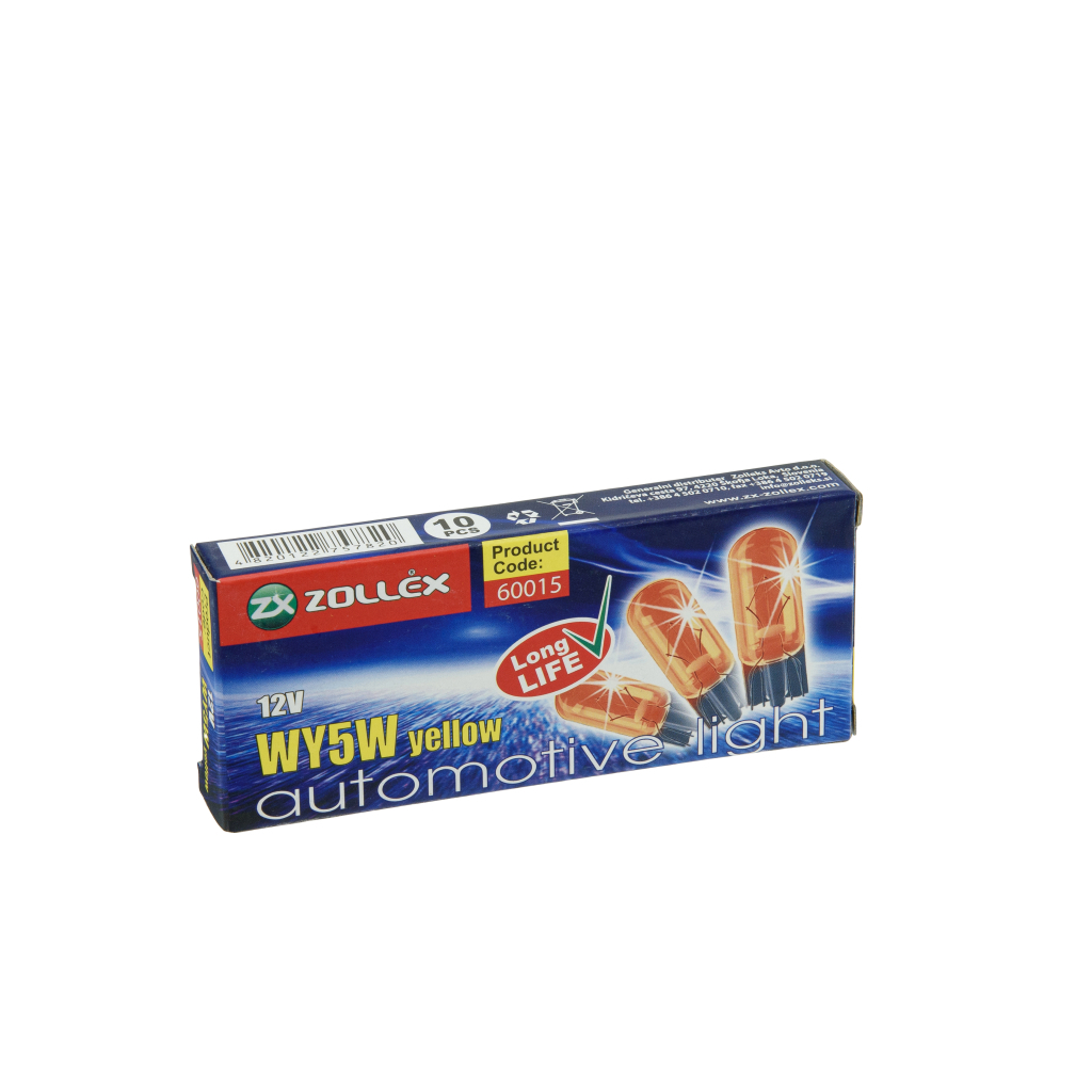 Автолампа Zollex WY5W amber 12V - зображення 2