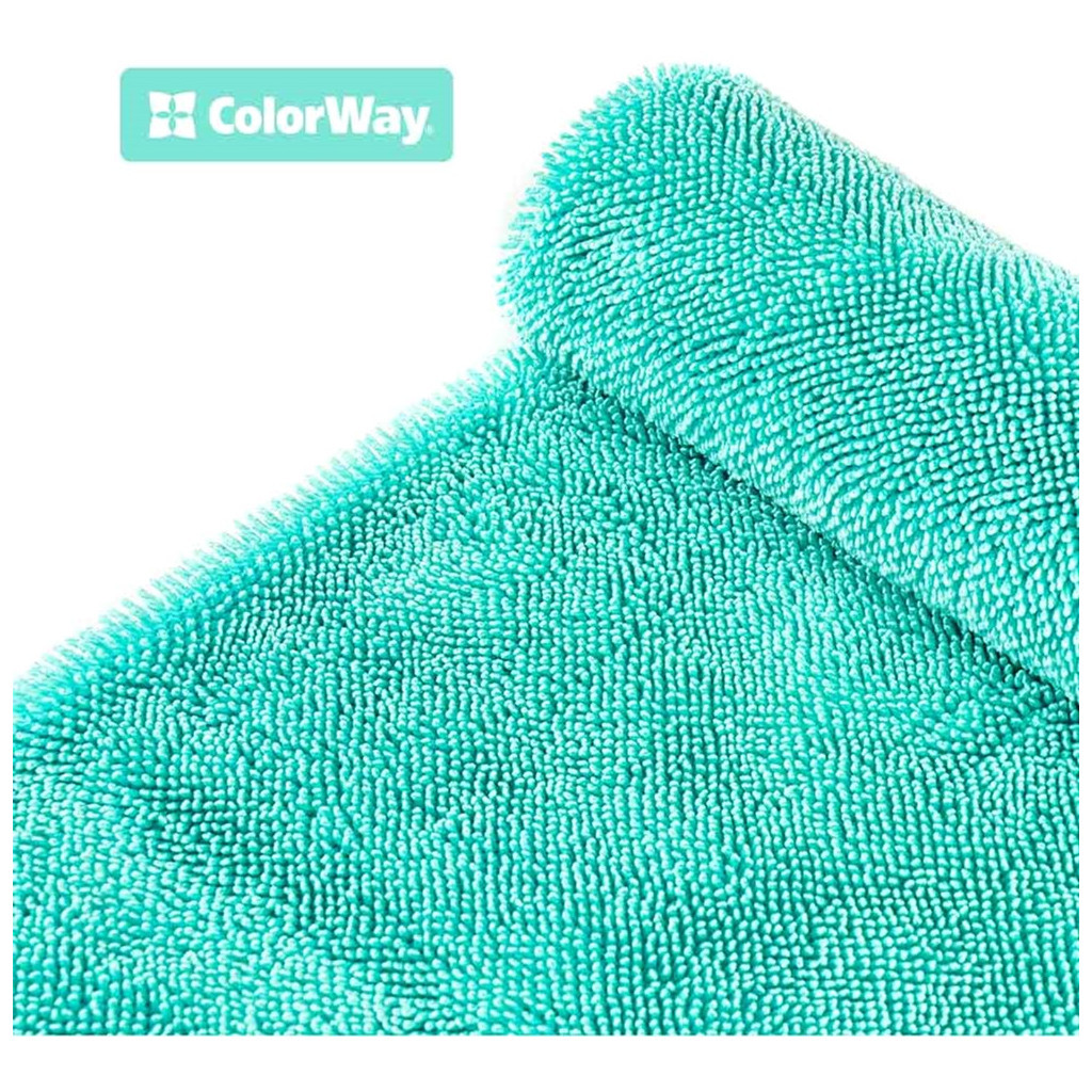 Серветки для прибирання ColorWay Мікрофібра для універсального застосування 600gsm 40 х 40 см 1 шт. (CW-4460) - зображення 7