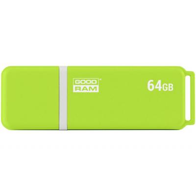 USB флеш накопичувач Goodram 64GB UMO2 Green USB 2.0 (UMO2-0640G0R11) - зображення 1
