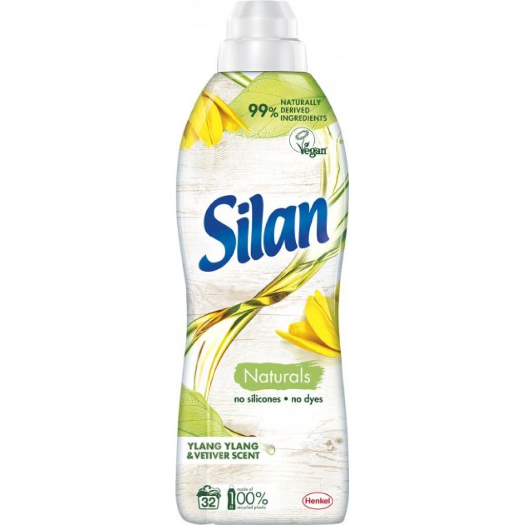 Кондиціонер для білизни Silan Naturals Аромат іланг-ілангу та ветиверу 800 мл (9000101397635) - изображение 1