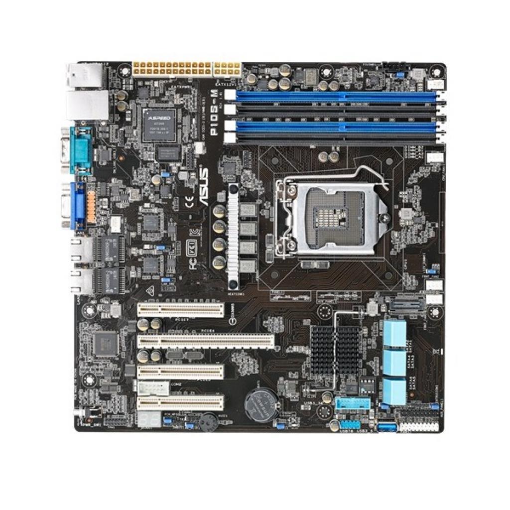 Серверна материнська плата ASUS P10S-M s1151 C236 4xDDR4 VGA COM mATX (P10S-M) - зображення 1