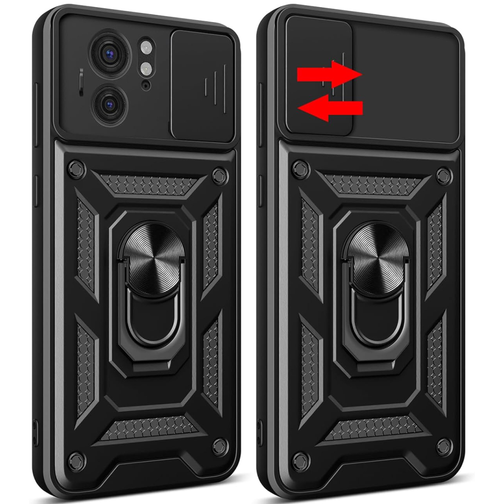 Чохол до мобільного телефона BeCover Military Motorola Edge 40 Black (710136) - зображення 2