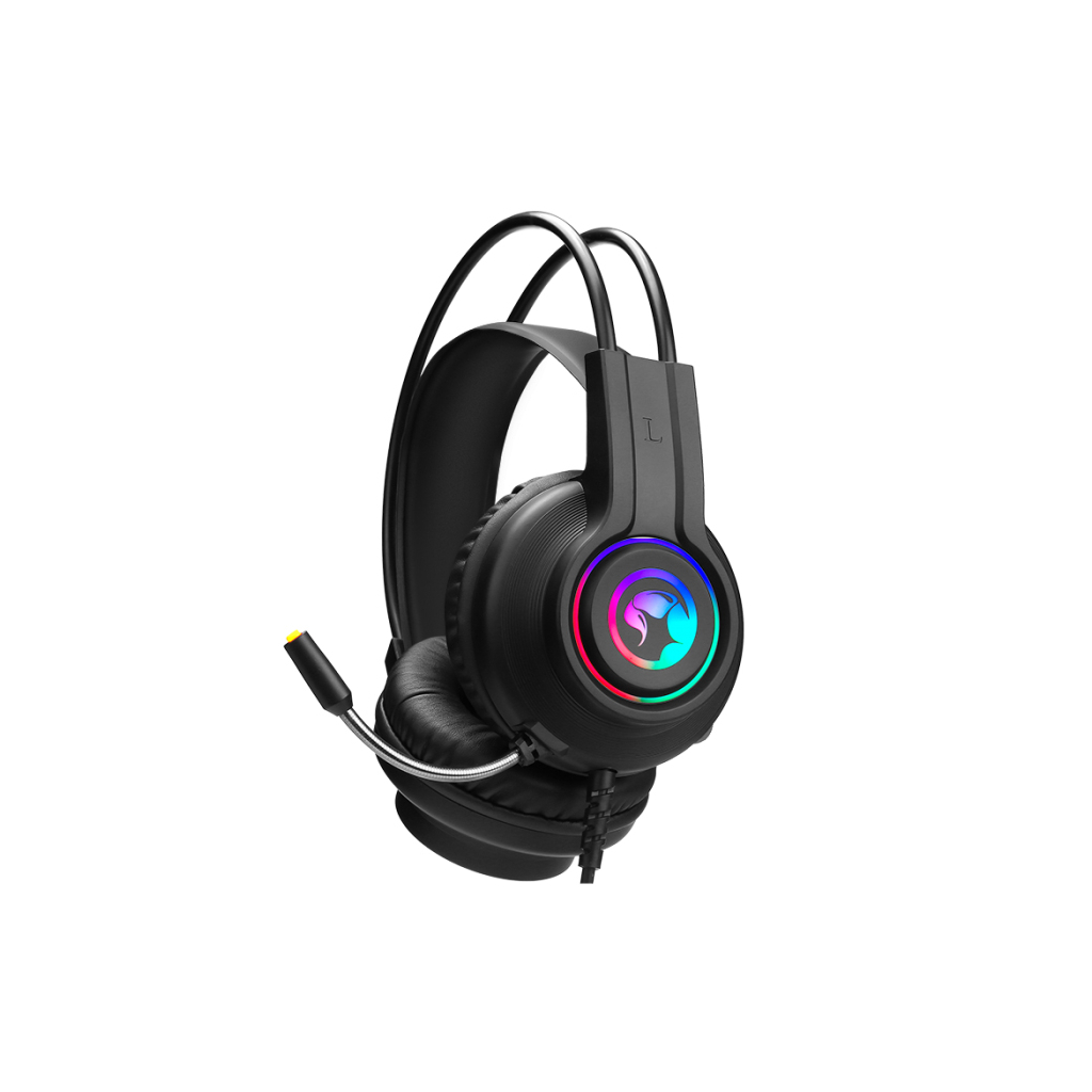 Навушники Marvo HG8935 Multi-LED USB Black (HG8935) - зображення 1