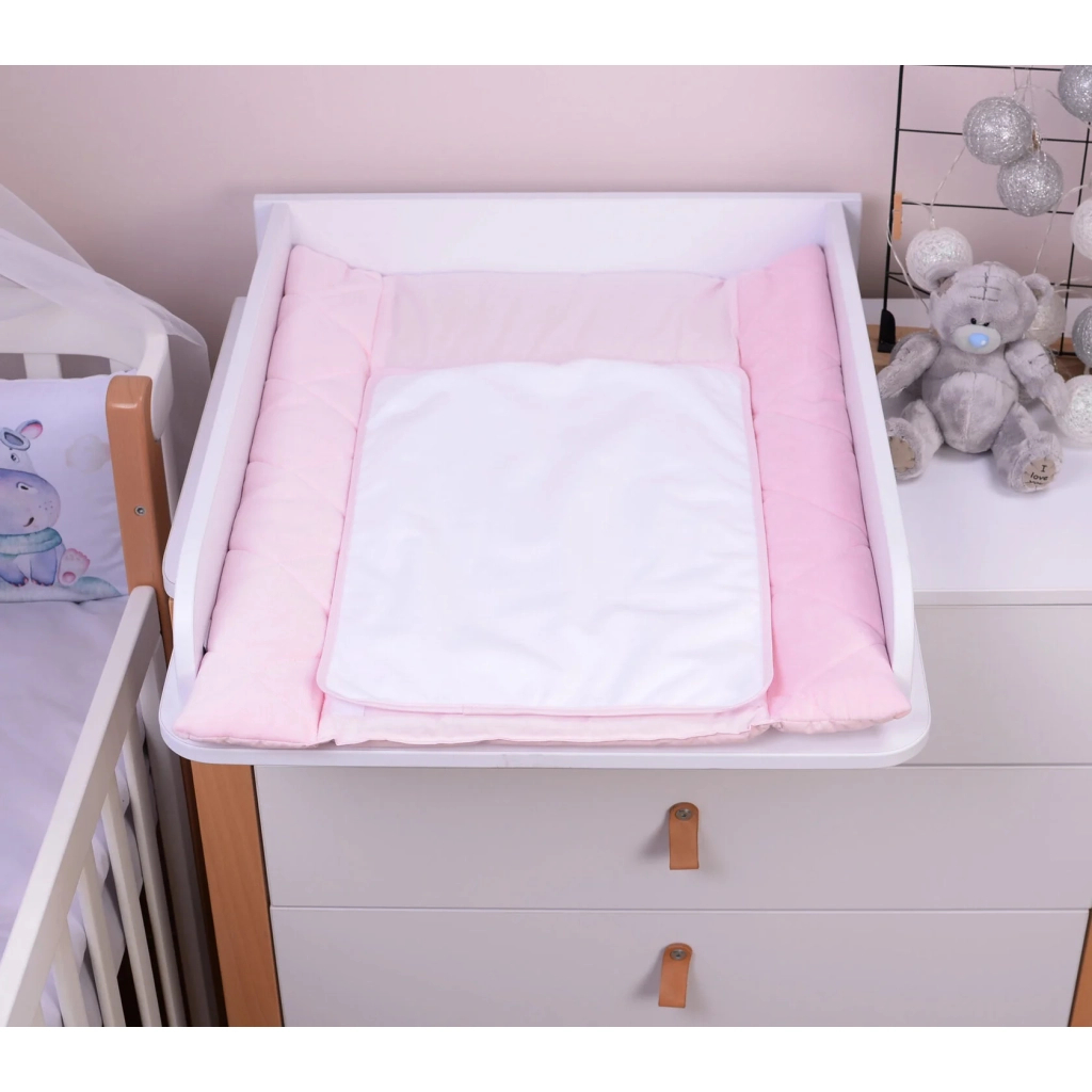 Пеленальний матрацик Верес Velour Lignt pink 50х70 см (429.04) - зображення 3