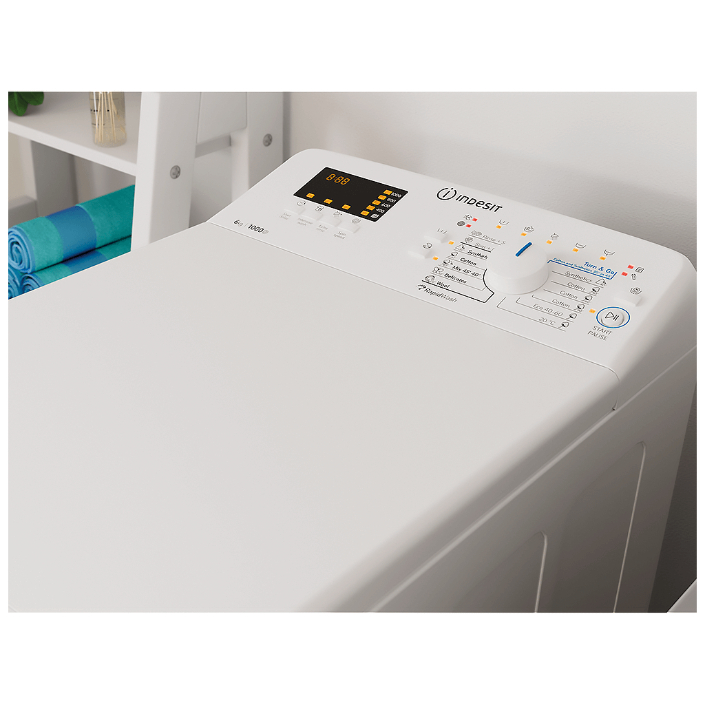 Пральна машина Indesit BTWS60400EU/N - зображення 6